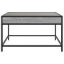 Mesa de centro con Infinity LED gris Sonoma 70x50x41 cm de , Mesas de centro - Ref: Foro24-847685, Precio: 89,38 €, Descuento: %