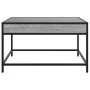 Mesa de centro con Infinity LED gris Sonoma 70x50x41 cm de , Mesas de centro - Ref: Foro24-847685, Precio: 87,73 €, Descuento: %