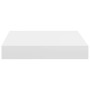 Estante flotante pared 2 uds blanco y roble MDF 90x23,5x3,8 cm en Estanterías | Comprar online en Foru.es