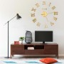 Reloj 3D de pared con diseño moderno dorado 100 cm XXL de vidaXL, Relojes de pared - Ref: Foro24-325160, Precio: 20,90 €, Des...