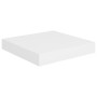 Estantes flotantes de pared 4 uds MDF blanco 23x23,5x3,8 cm en Estanterías | Comprar online en Foru.es