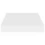 Estantes flotantes de pared 4 uds MDF blanco 23x23,5x3,8 cm en Estanterías | Comprar online en Foru.es