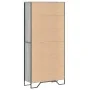 Estantería madera de ingeniería color gris Sonoma 80x31x169 cm de , Librerías y estanterías - Ref: Foro24-3295315, Precio: 92...