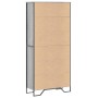Estantería madera de ingeniería color gris Sonoma 80x31x169 cm de , Librerías y estanterías - Ref: Foro24-3295315, Precio: 93...