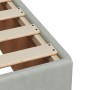 Estructura de cama de terciopelo gris claro 180x200 cm de , Camas y somieres - Ref: Foro24-3284649, Precio: 233,13 €, Descuen...
