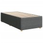 Estructura de cama individual tela gris oscuro de , Camas y somieres - Ref: Foro24-3285072, Precio: 126,57 €, Descuento: %