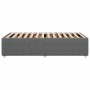 Estructura de cama individual tela gris oscuro de , Camas y somieres - Ref: Foro24-3285072, Precio: 126,57 €, Descuento: %