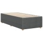 Estructura de cama individual tela gris oscuro de , Camas y somieres - Ref: Foro24-3285072, Precio: 126,57 €, Descuento: %