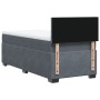 Cama box spring individual con colchón terciopelo gris oscuro de , Camas y somieres - Ref: Foro24-3288770, Precio: 333,96 €, ...