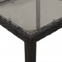 Set de mesa y sillas de jardín 7 pzas y cojines ratán PE negro de , Conjuntos de jardín - Ref: Foro24-3276993, Precio: 766,67...