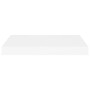 Estantes flotantes de pared 4 uds MDF blanco 40x23x3,8 cm en Estanterías | Comprar online en Foru.es