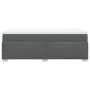 Cama box spring con colchón tela gris oscuro 90x190 cm de , Camas y somieres - Ref: Foro24-3285177, Precio: 335,84 €, Descuen...