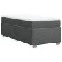 Boxspringbett mit dunkelgrauem Stoffmatratze 90x190 cm. von , Betten und Lattenroste - Ref: Foro24-3285177, Preis: 330,71 €, ...