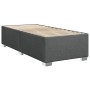 Cama box spring con colchón tela gris oscuro 90x190 cm de , Camas y somieres - Ref: Foro24-3285177, Precio: 335,84 €, Descuen...