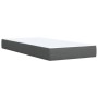 Cama box spring con colchón tela gris oscuro 90x190 cm de , Camas y somieres - Ref: Foro24-3285177, Precio: 335,84 €, Descuen...