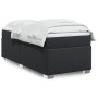 Cama box spring con colchón cuero sintético negro 90x190 cm de , Camas y somieres - Ref: Foro24-3285189, Precio: 313,75 €, De...