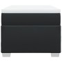 Cama box spring con colchón cuero sintético negro 90x190 cm de , Camas y somieres - Ref: Foro24-3285189, Precio: 313,75 €, De...