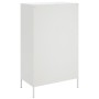 Aparador de acero blanco 68x39x113 cm de , Aparadores - Ref: Foro24-842963, Precio: 151,99 €, Descuento: %