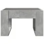 Mesa de centro con Infinity LED gris hormigón 50x53x30 cm de , Mesas de centro - Ref: Foro24-847626, Precio: 74,57 €, Descuen...