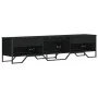 Mueble de TV madera de ingeniería negro 180x34x41 cm de , Muebles TV - Ref: Foro24-848589, Precio: 125,65 €, Descuento: %