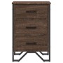 Mesita de noche madera de ingeniería marrón roble 40x41x60 cm de , Mesitas de noche - Ref: Foro24-848528, Precio: 71,73 €, De...