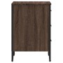 Mesita de noche madera de ingeniería marrón roble 40x41x60 cm de , Mesitas de noche - Ref: Foro24-848528, Precio: 71,73 €, De...