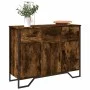 Aparador madera de ingeniería roble ahumado 97x32,5x74,5 cm de , Aparadores - Ref: Foro24-848561, Precio: 119,31 €, Descuento: %