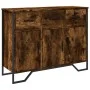 Aparador madera de ingeniería roble ahumado 97x32,5x74,5 cm de , Aparadores - Ref: Foro24-848561, Precio: 119,31 €, Descuento: %