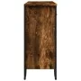 Aparador madera de ingeniería roble ahumado 97x32,5x74,5 cm de , Aparadores - Ref: Foro24-848561, Precio: 119,31 €, Descuento: %