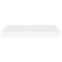 Estante flotante de pared MDF blanco 60x23,5x3,8 cm en Estanterías | Comprar online en Foru.es