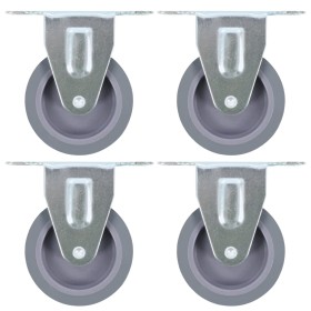 Ruedas fijas 12 unidades 75 mm de , Manipulación de materiales - Ref: Foro24-277827, Precio: 43,29 €, Descuento: %