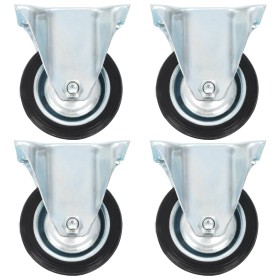 Ruedas fijas 8 unidades 75 mm de , Manipulación de materiales - Ref: Foro24-277936, Precio: 31,05 €, Descuento: %