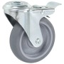 Ruedas giratorias con agujero pasador 12 unidades 100 mm de , Manipulación de materiales - Ref: Foro24-277892, Precio: 69,44 ...