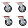 Ruedas giratorias 16 unidades 75 mm de , Manipulación de materiales - Ref: Foro24-277943, Precio: 53,08 €, Descuento: %