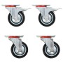 Ruedas giratorias 8 unidades 75 mm de , Manipulación de materiales - Ref: Foro24-278011, Precio: 48,10 €, Descuento: %