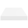 Estante flotante de pared 4 uds MDF blanco 60x23,5x3,8 cm en Estanterías | Comprar online en Foru.es