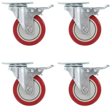 Ruedas giratorias 16 piezas 100 mm de , Manipulación de materiales - Ref: Foro24-278093, Precio: 94,05 €, Descuento: %