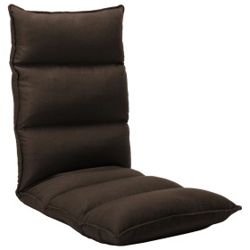 Tumbona de suelo plegable de tela marrón de , Sillas de suelo - Ref: Foro24-325238, Precio: 97,60 €, Descuento: %