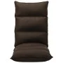 Folding brown fabric floor lounger by , Floor chairs - Ref: Foro24-325238, Price: 95,93 €, Discount: %