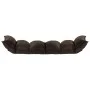 Folding brown fabric floor lounger by , Floor chairs - Ref: Foro24-325238, Price: 95,93 €, Discount: %