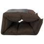 Tumbona de suelo plegable de tela marrón de , Sillas de suelo - Ref: Foro24-325238, Precio: 97,60 €, Descuento: %