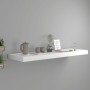 Estante flotante de pared MDF blanco 80x23,5x3,8 cm en Estanterías | Comprar online en Foru.es