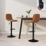 Kitchen stools 2 units brown velvet by , Kitchen stools - Ref: Foro24-333989, Price: 128,07 €, Discount: %