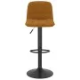 Kitchen stools 2 units brown velvet by , Kitchen stools - Ref: Foro24-333989, Price: 128,07 €, Discount: %