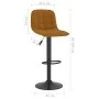 Kitchen stools 2 units brown velvet by , Kitchen stools - Ref: Foro24-333989, Price: 128,07 €, Discount: %