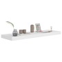 Estante flotante de pared MDF blanco 80x23,5x3,8 cm en Estanterías | Comprar online en Foru.es