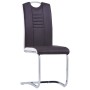 Juego de comedor 5 piezas cuero sintético marrón de , muebles para cocinas y comedores - Ref: Foro24-3053030, Precio: 425,57 ...