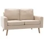 Cream fabric 2-piece sofa set by vidaXL, Sofas - Ref: Foro24-3056617, Price: 453,21 €, Discount: %