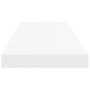 Estante flotante de pared MDF blanco 80x23,5x3,8 cm en Estanterías | Comprar online en Foru.es