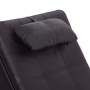 Diván de masaje con almohada de cuero sintético marrón de , Divanes - Ref: Foro24-281346, Precio: 267,40 €, Descuento: %
